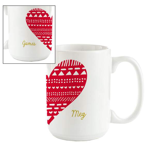 Our Love Personalized Ceramic Mug, , large image number 1