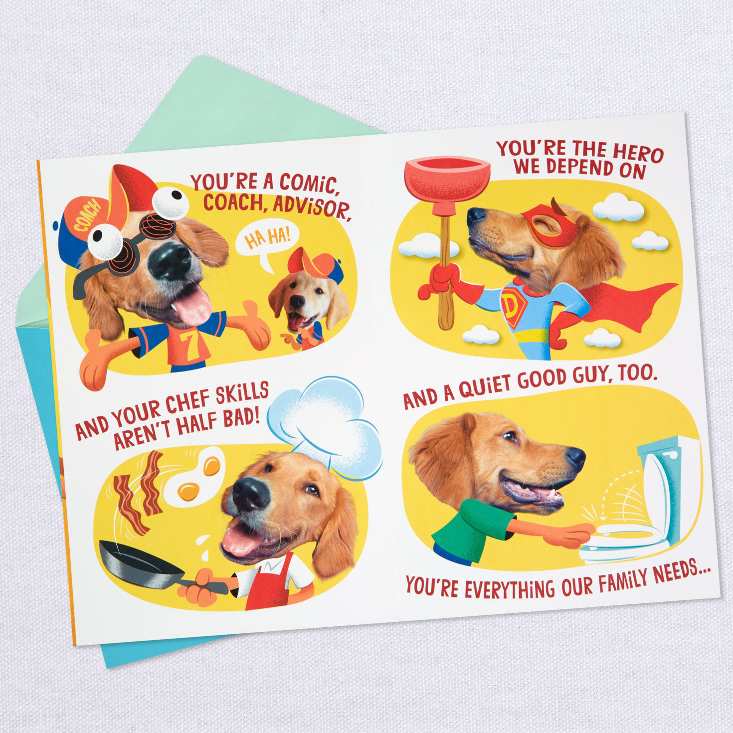 The Hero We Depend On Pop-Up Birthday Card for Dad for only USD 6.99 | Hallmark