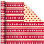 Holiday Kraft Reversible Wrapping Paper Rolls  image number 3