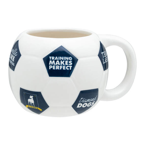 Ted Lasso Round Soccer Ball Mug. 15 oz.