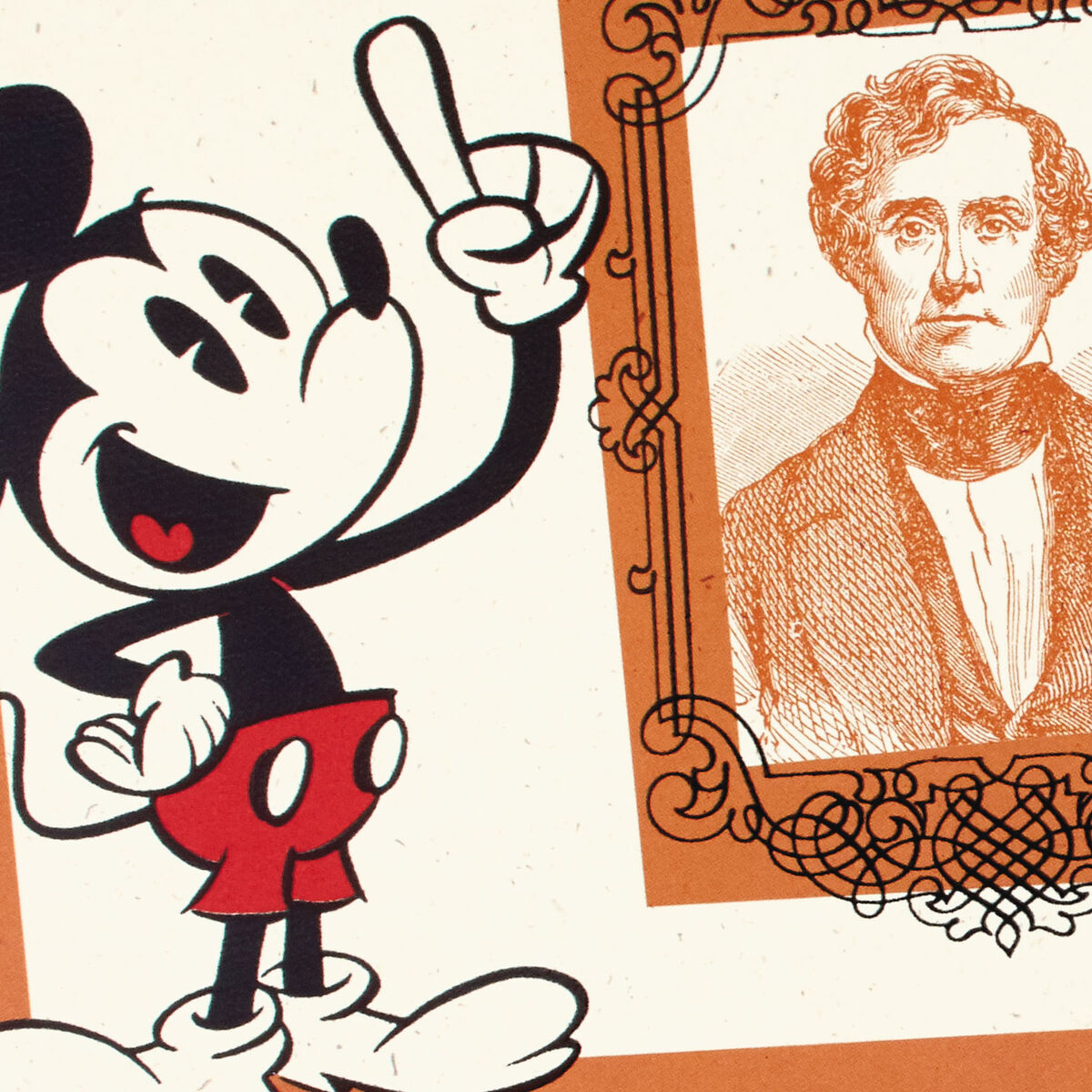 Disney Mickey Mouse and Friends Father's Day Card With Mini Cards