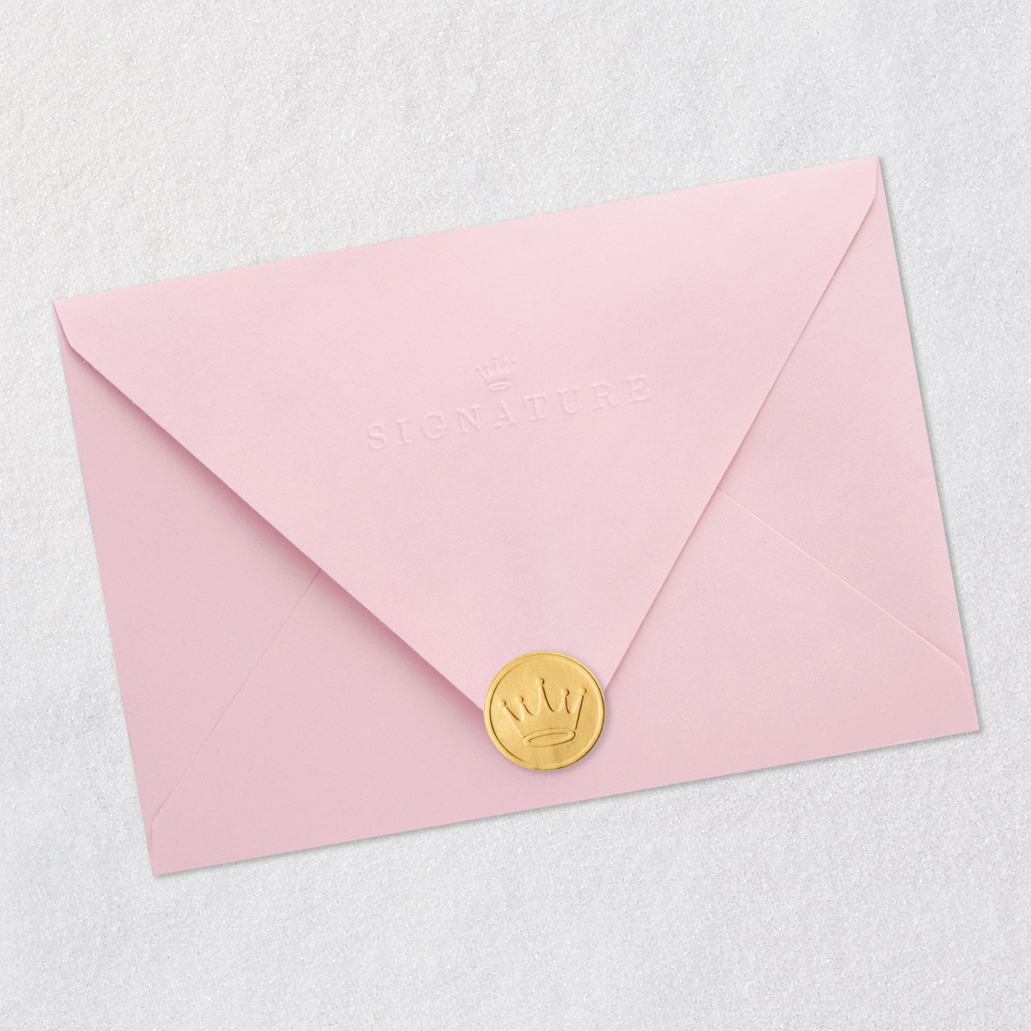 Floral Pink Cupcake Birthday Card for Mom Envelope Back with Seal image number 7