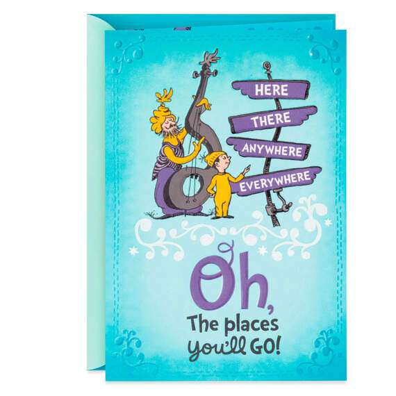 Dr. Seuss™ Oh, the Places You'll Go! Graduation Card, , large image number 1