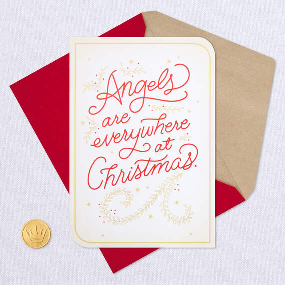Angels Are Everywhere Sympathy Christmas Card, , large image number 5