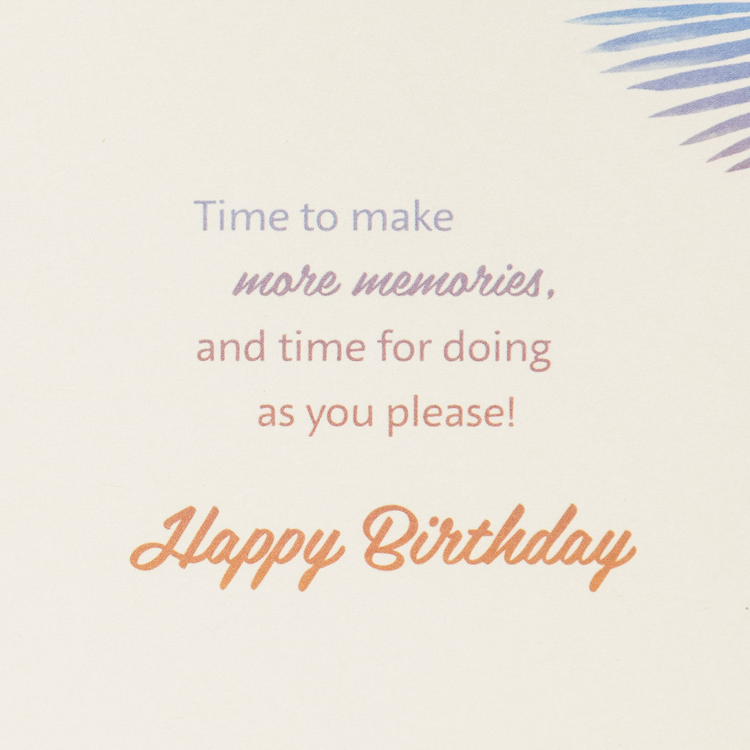 Welcome to 65 Tropical Sunset 65th Birthday Card for only USD 4.99 | Hallmark