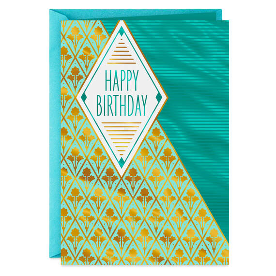 Wishing You Every Happiness Birthday Card, , large image number 1