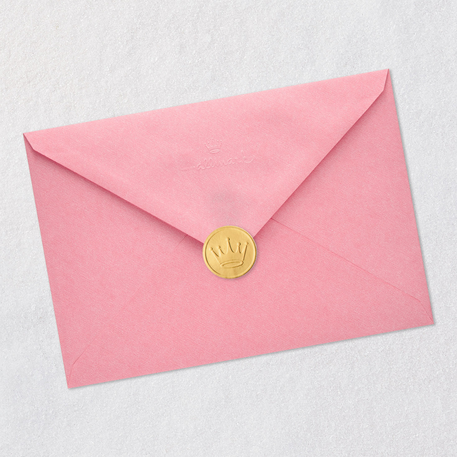 Floral Lettering Happy Mother's Day Card Envelope Back with Seal image number 8