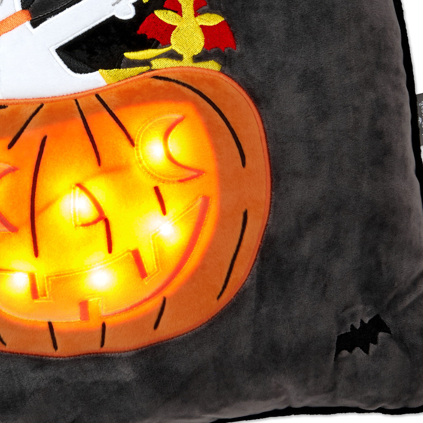 Peanuts® Snoopy the Vampire Beagle Light-Up Pillow, 17x17 for only USD 49.99 | Hallmark