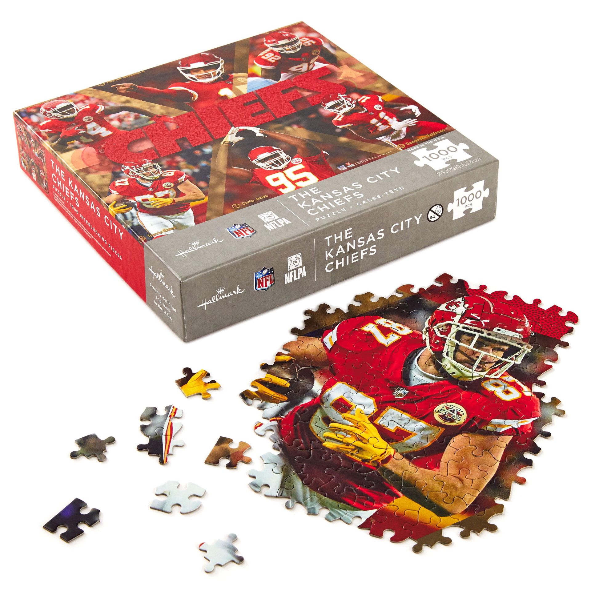 Kansas City Chiefs 1,000Piece Puzzle Puzzles & Games Hallmark