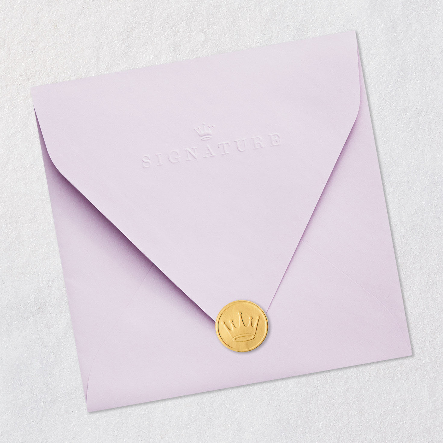 Upscale Balloon Bouquet Birthday Card Envelope Back with Seal image number 8