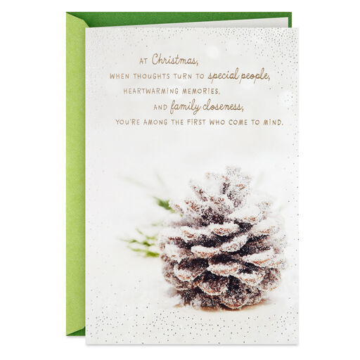You're a Special Person Christmas Card for Nephew, 