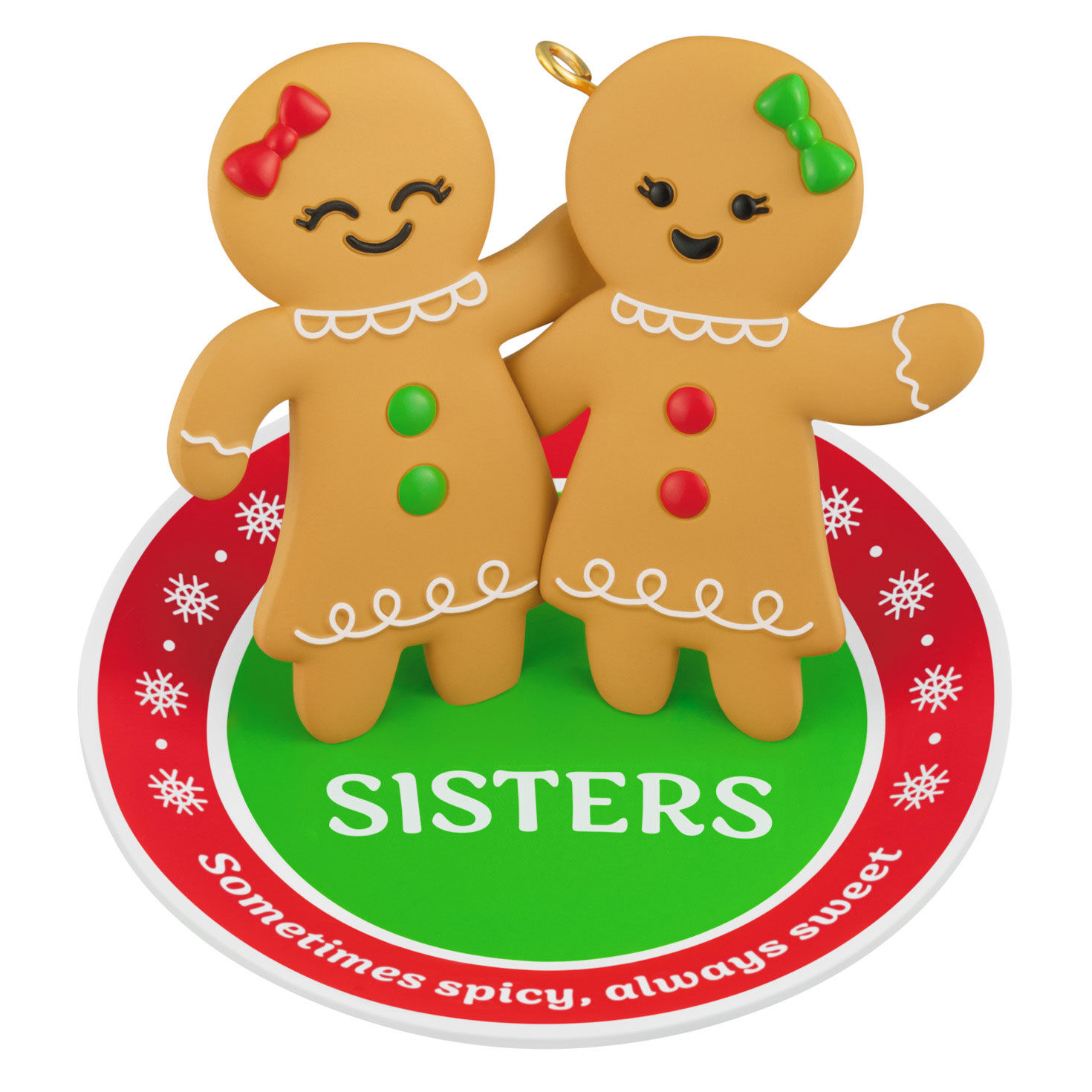Sweet and Spicy Sisters Ornament