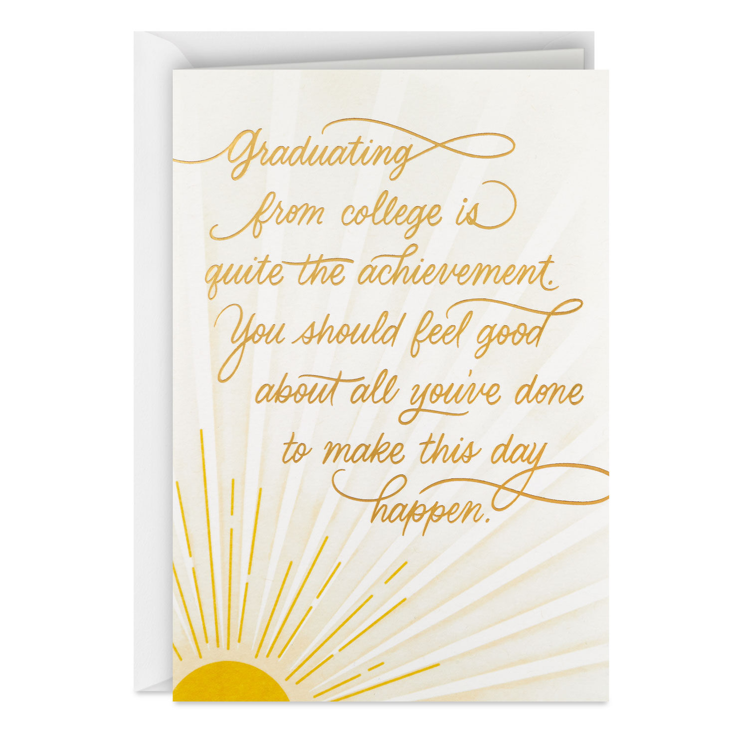 Quite the Achievement College Graduation Card