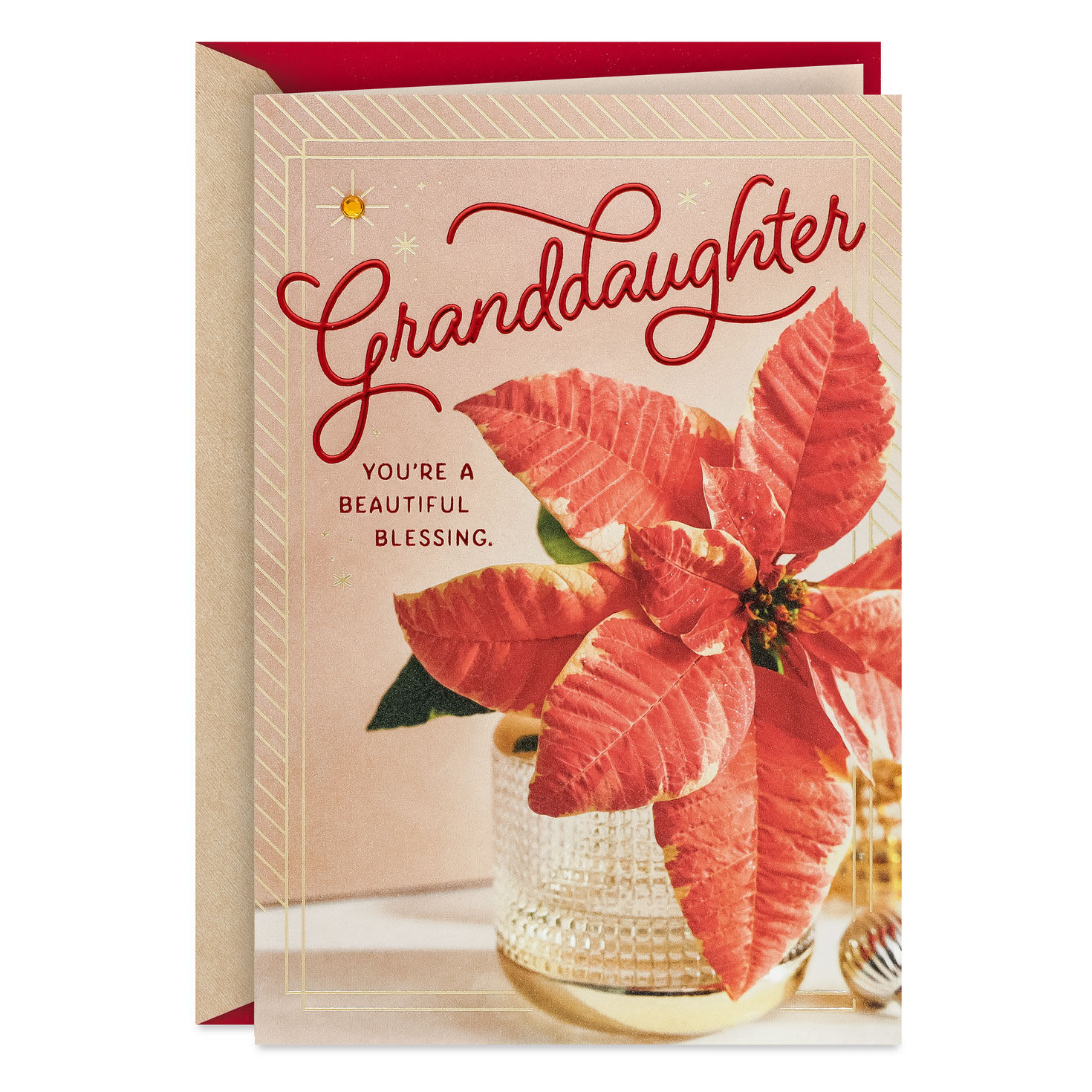 Your Kind Heart Is A Gift Christmas Card for Granddaughter