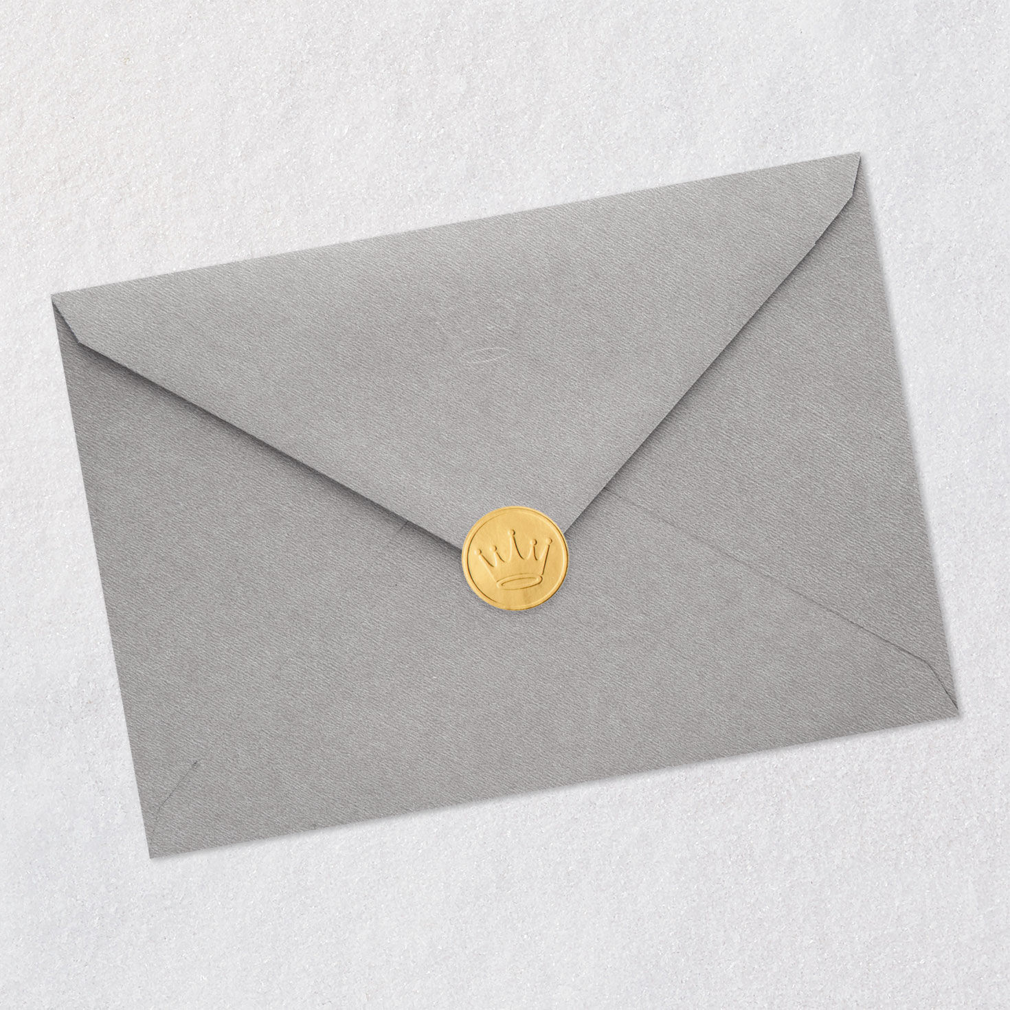 Squirrel and Nuts Funny Pop-Up Boss's Day Card From All Envelope Back with Seal image number 7