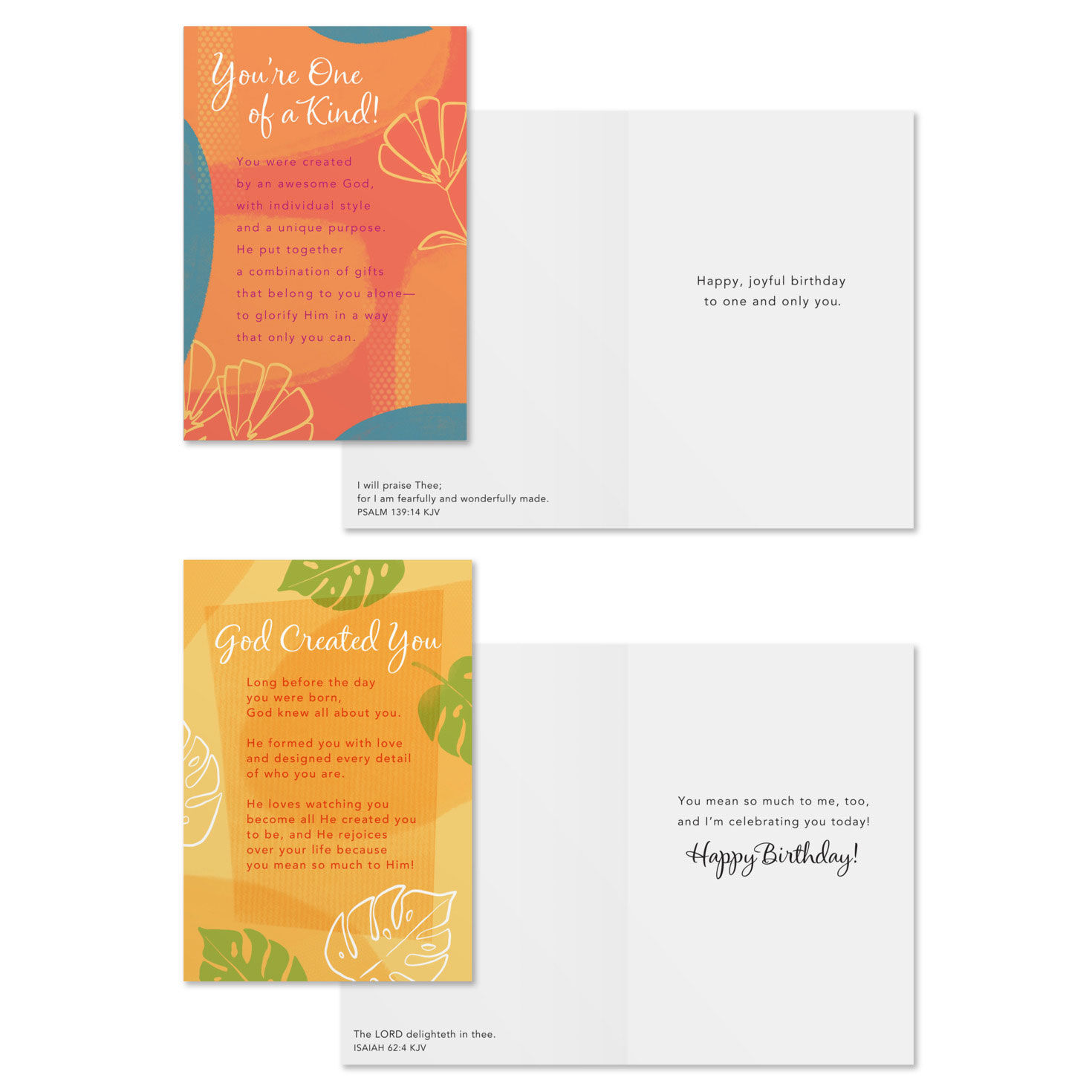 Colorblock DaySpring Birthday Cards Assortment Card Front with Sentiment image number 4