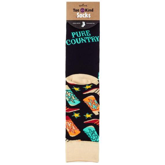 Pure Country Toe of a Kind Novelty Socks, , large image number 2