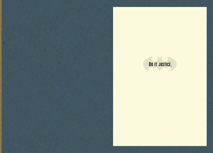 Do It Justice Batman™ Birthday Card