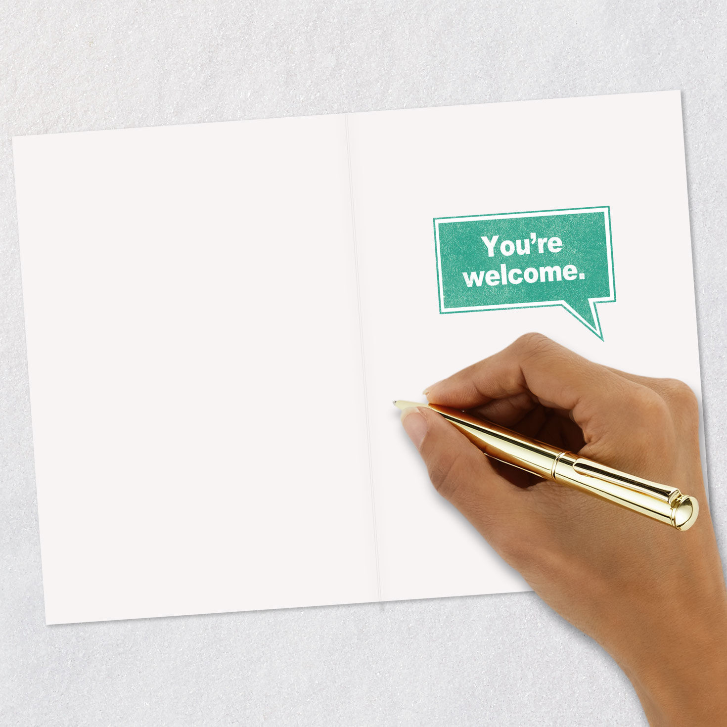 Quote Sign on Green Funny Son Birthday Card Signing card image number 6