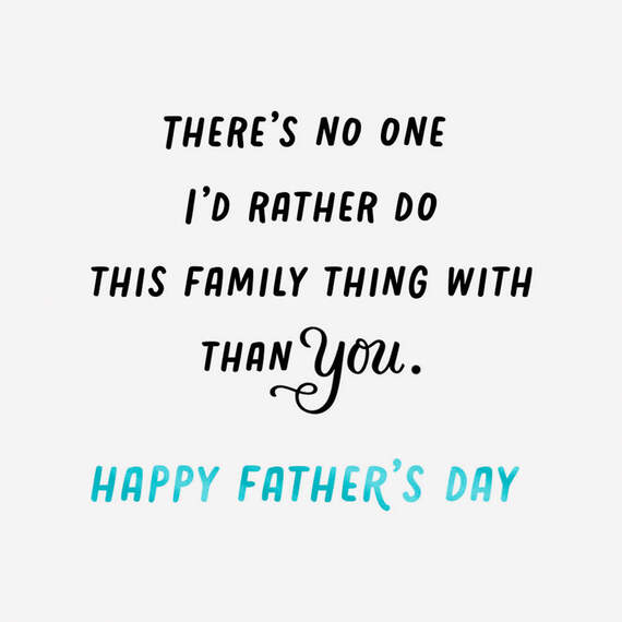 I Love Our Life Together Video Greeting Father's Day Card, , large image number 2