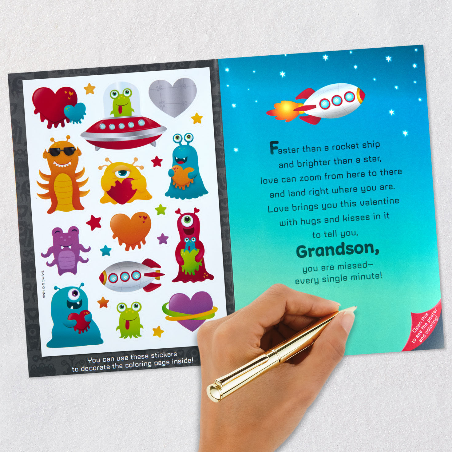 Grandson, This Valentine Comes in Love for only USD 6.99 | Hallmark