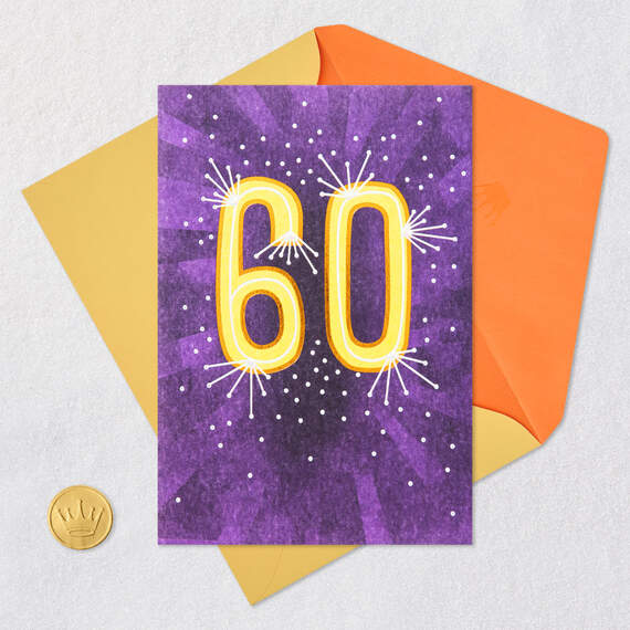 Spark of Light 60th Birthday Card, , large image number 6