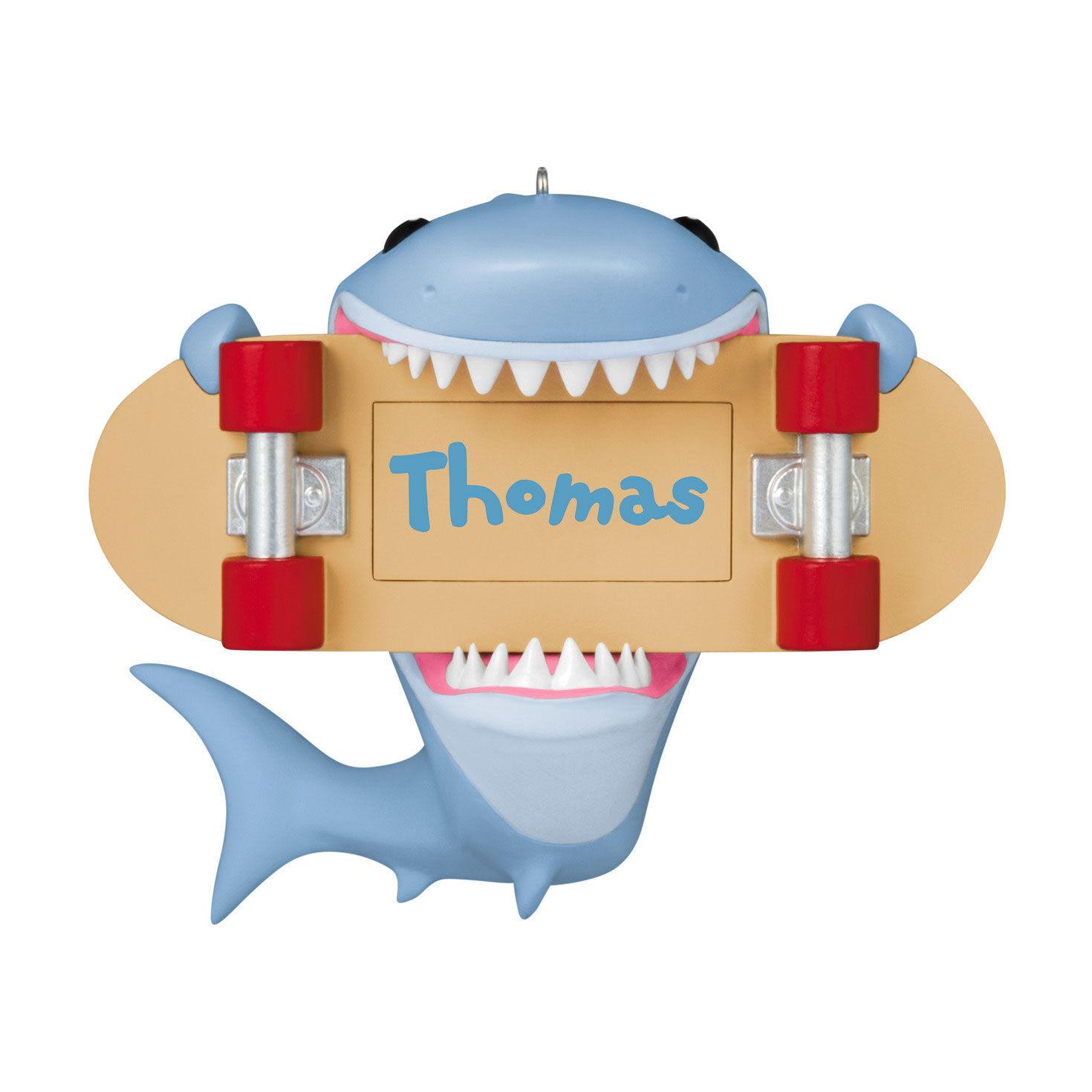 Shark Personalized Ornament, Custom Text