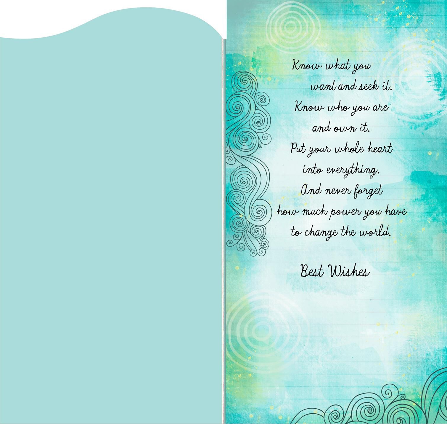 Be Your Own Hero Graduation Card