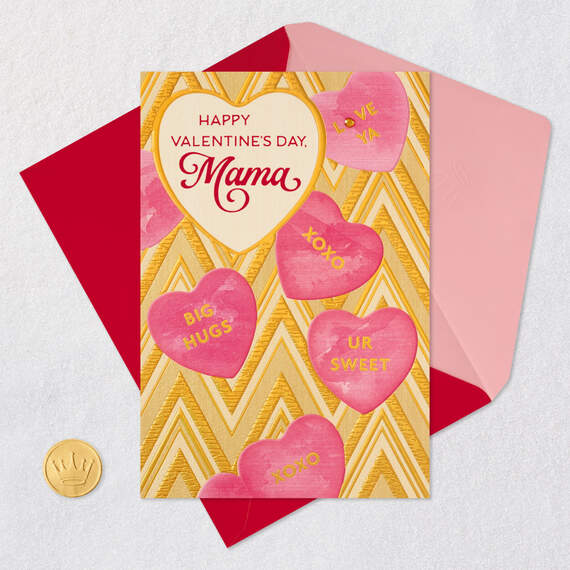 Mama, Love You With All My Heart Valentine's Day Card for Mom, , large image number 6