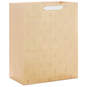 13" Gold Geometric on Tan Large Gift Bag, , large image number 1