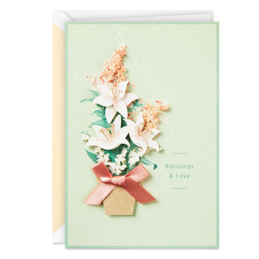 Blessings and Love Easter Card, 