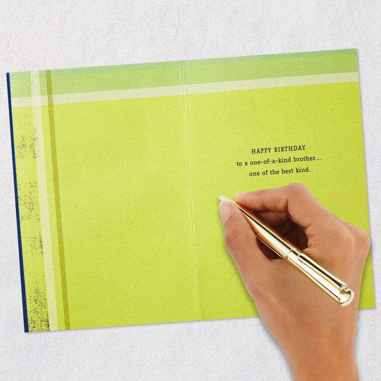 You're a One-of-a-Kind Brother Birthday Card, , large image number 6