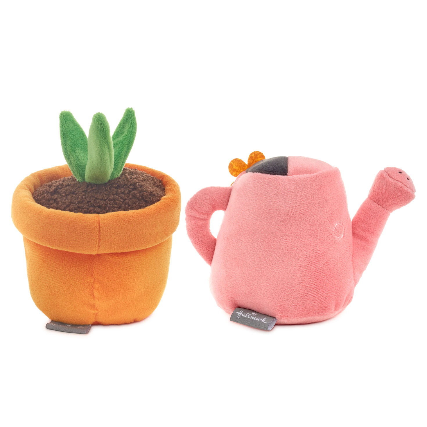 Better Together Watering Can and Plant Magnetic Plush Pair, 4.5" for only USD 19.99 | Hallmark