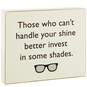 Handle Your Shine Wood Quote Sign, 7x5.8, , large image number 1