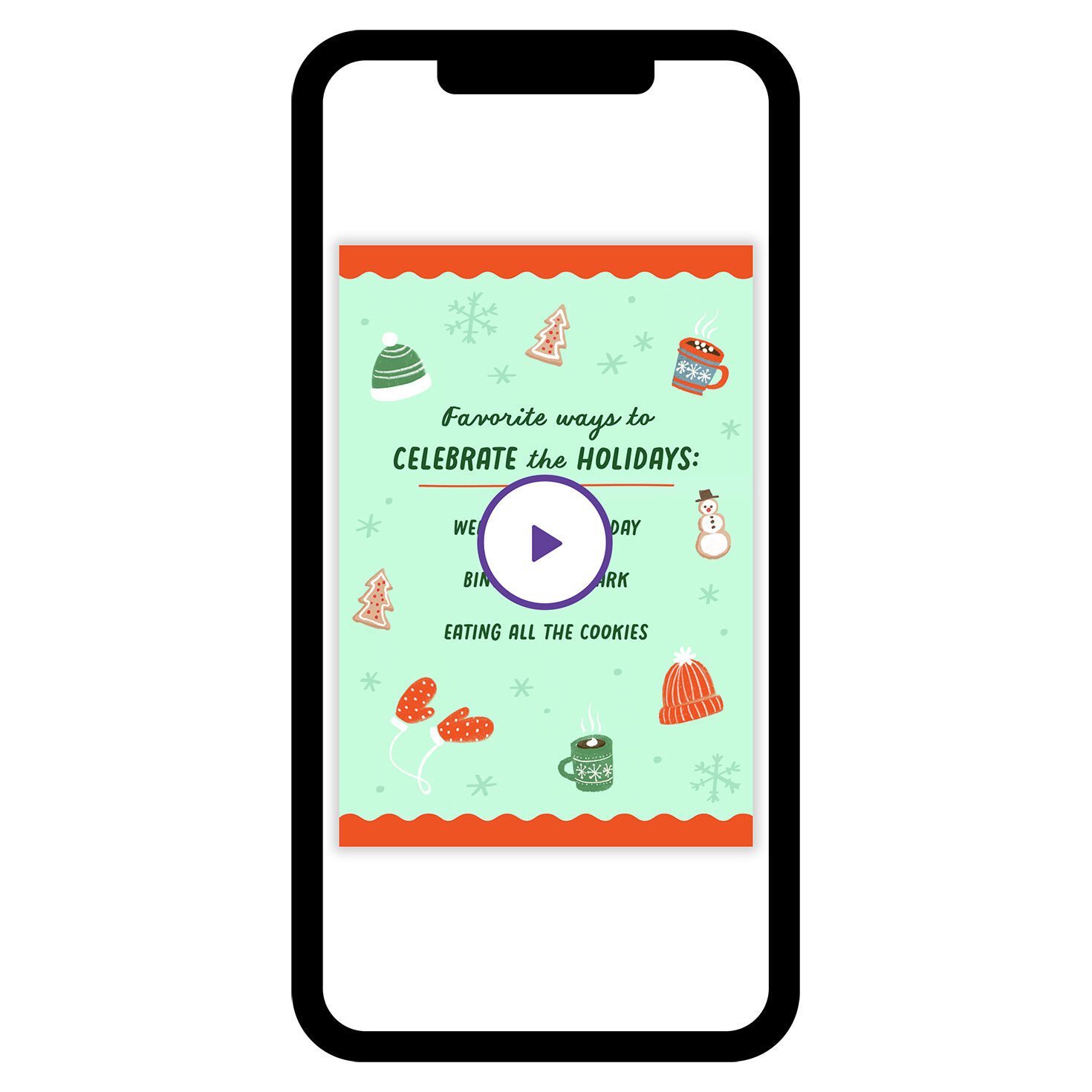 Favorite Ways to Celebrate Holiday eCard