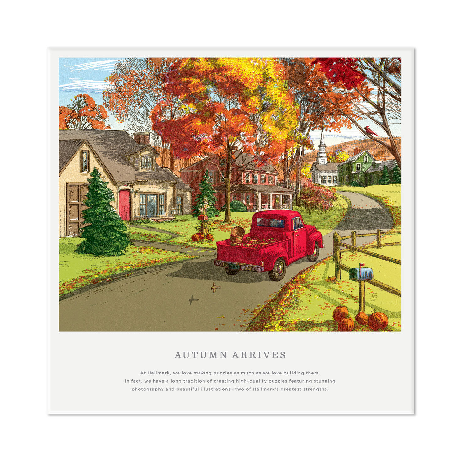 Autumn Arrives 1000-Piece Jigsaw Puzzle for only USD 19.99 | Hallmark