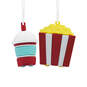 Better Together Popcorn & Slushie Magnetic Hallmark Ornaments, Set of 2, , large image number 4