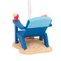 Retired and Happy Beach Chair Christmas Ornament Back image number 6