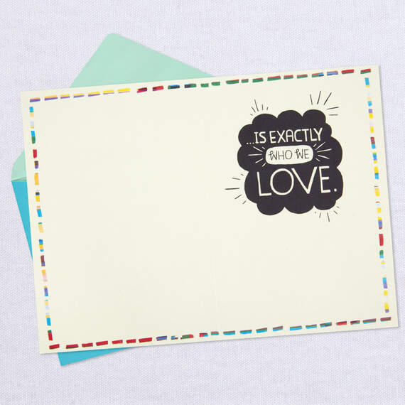 We Love You As You Are Encouragement Card, , large image number 3