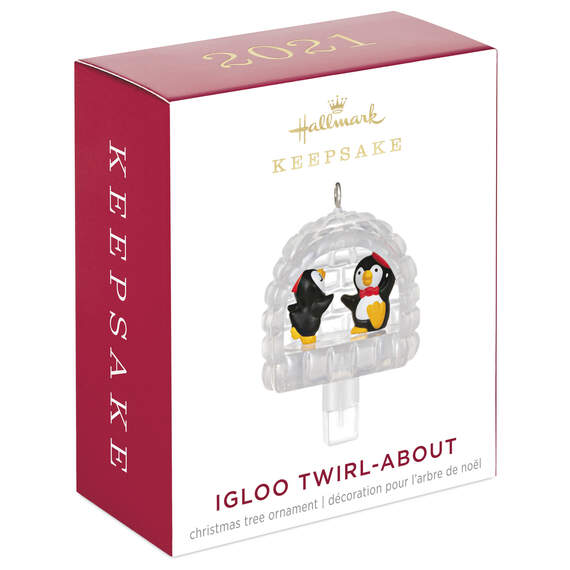 Mini Igloo Twirl-About Penguins Ornament With Motion, 1.3", , large image number 4