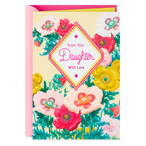 The Connection We Share Mother's Day Card From Daughter, 