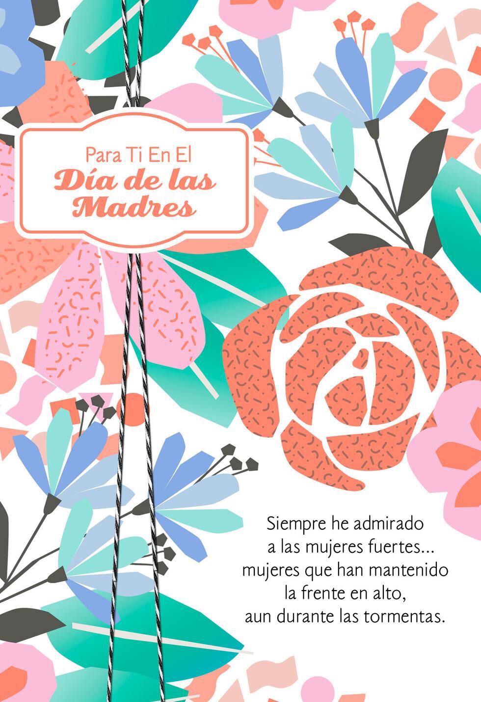 A Strong Woman Spanish-Language Mother's Day Card
