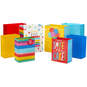 Birthday Rainbow 8-Pack Gift Bags, Assorted Sizes and Designs, , large image number 1