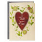 Two Hearts, One Love Story Wedding Card, , large image number 1