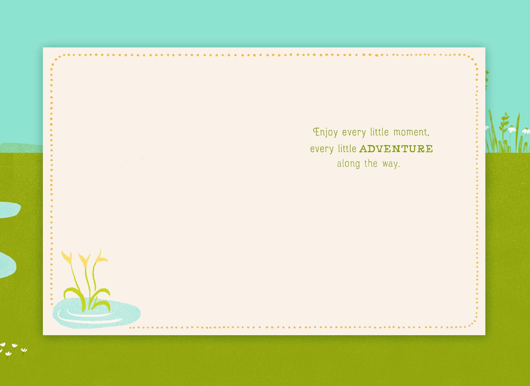 Ducks New Baby Boy Card