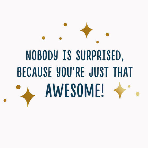 You Did It Video Greeting Congratulations Card, 