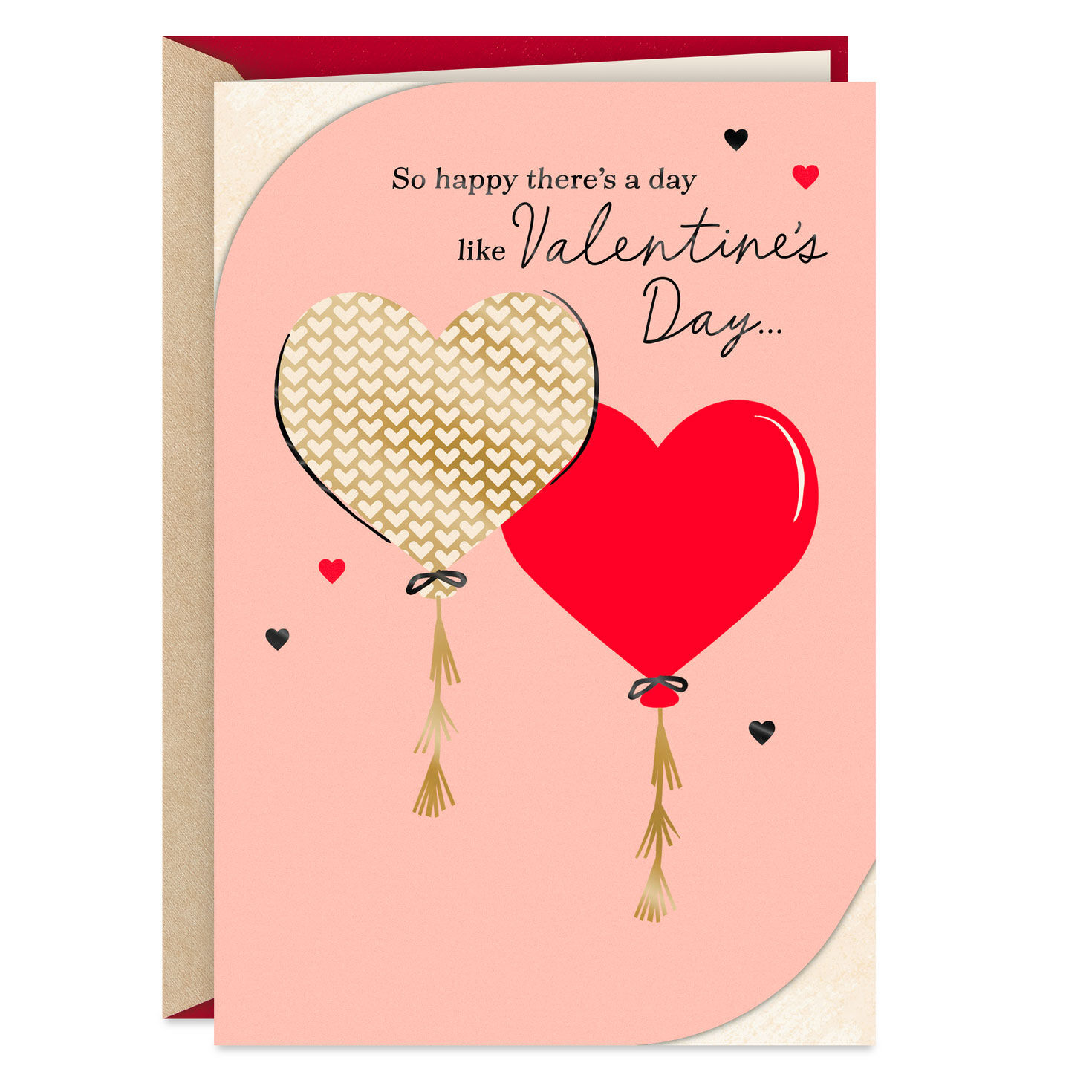 Float a Little Love Your Way Valentine's Day Card