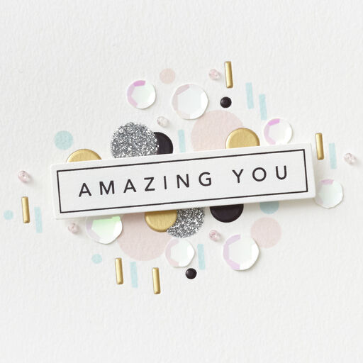 Amazing You Boxed Blank Note Cards Multipack, Pack of 8, 