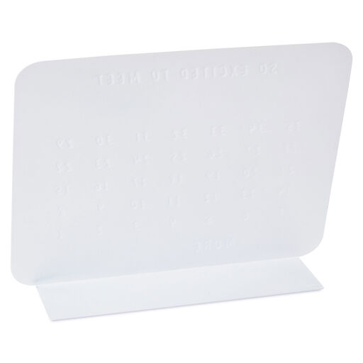 So Excited to Meet You Magnetic Baby Countdown Board, 