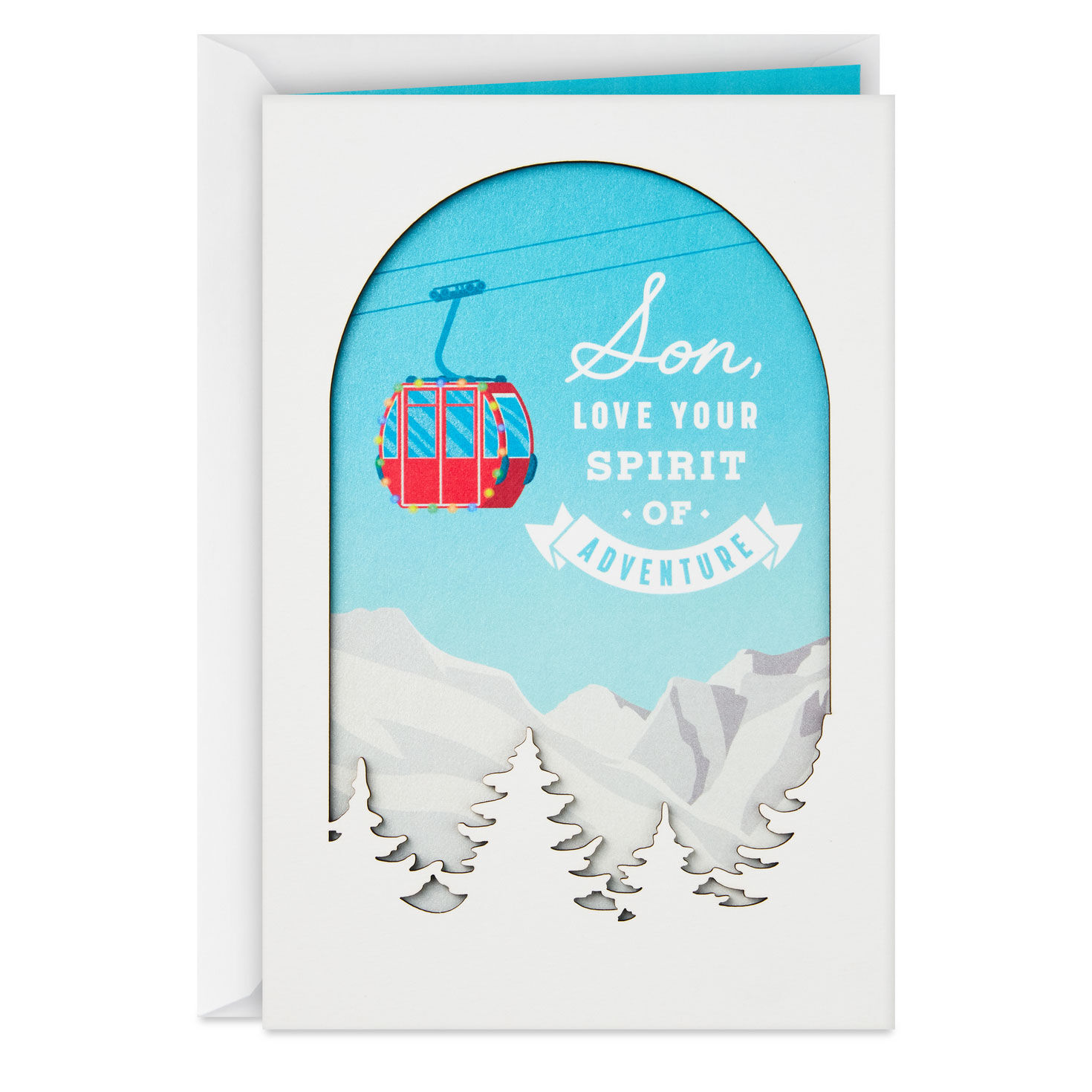 Love Your Spirit of Adventure Christmas Card for Son